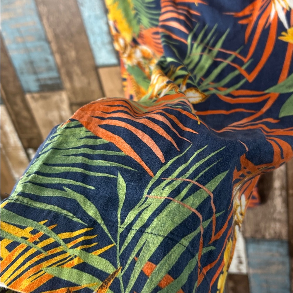 Panama Jack small Multicolor tropical rayon pants - Picture 13 of 14